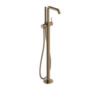 hansgrohe Tecturis S rubinetto vasca a pavimento, miscelatore monocomando, 73440140, Tecturis S bronzo spazzolato [Rubinetteria Bagno > Rubinetteria Vasca]