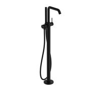 hansgrohe Tecturis S rubinetto vasca a pavimento, miscelatore monocomando, 73440670, Tecturis S nero opaco [Rubinetteria Bagno > Rubinetteria Vasca]