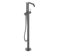 Hansgrohe Tecturis S rubinetto per vasca e doccia a terra nero 73440340