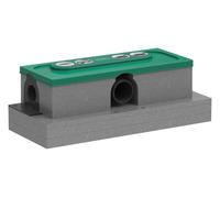 hansgrohe uBox universal corps de base caniveau de douche corps davaloir pour installation standard, 01001180, 01001180