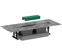 hansgrohe uBox set completo universale, installazione standard per canaline d...
