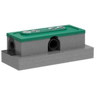 hansgrohe uBox universal corps de base caniveau de douche corps davaloir pour installation standard, 01001180, 01001180