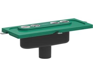 hansgrohe uBox universal - Corpo di base per canalina doccia a pavimento, installazione verticale