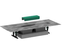 hansgrohe uBox universal kit complet, installation plate pour kit de finition de caniveau de douche 600mm, 56016180, 56016180