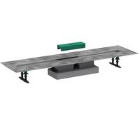 hansgrohe uBox universal kit complet, installation plate 1000 pour kit de finition de caniveau de douche, 56020180, 56020180