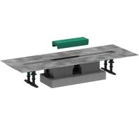hansgrohe uBox universal - set per canalina di scarico doccia (corpo di base + set di installazione), adatto per hansgrohe RainDrain Rock e RainDrain Match di 700 mm con installazione standard