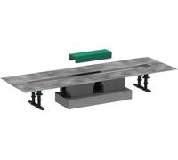 hansgrohe uBox universal - set per canalina di scarico doccia (corpo di base + set di installazione), adatto per hansgrohe RainDrain Rock e RainDrain Match di 800 mm con installazione standard