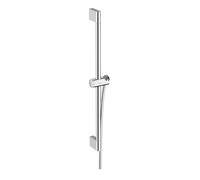 hansgrohe Unica Barre de douche Pulsify S, 65 cm avec support de pommeau de douche Push et flexible de douche, 24400000, 24400000, Colorazione: cromo