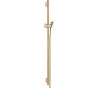 hansgrohe Unica S Puro asta saliscendi, con flessibile doccia, 28631140, Unica S Puro; Unica bronzo spazzolato [Rubinetteria Bagno > Doccette / Supporti]