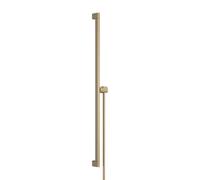 Asta doccia Hansgrohe Unica E Puro, 90 cm con supporto per soffione Easy Slide e flessibile doccia, 24403, Colorazione: Bronzo spazzolato