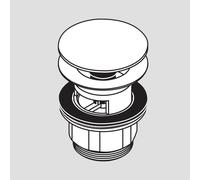 hansgrohe Universal piletta bloccabile, 50105670, Universal nero opaco [Rubinetteria Bagno > Sistemi di Scarico]