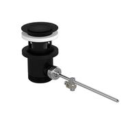 hansgrohe Universal set scarico con piletta e salterello, 94139670, Universal nero opaco [Rubinetteria Bagno > Sistemi di Scarico]