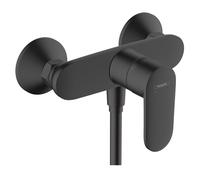 Hansgrohe Vernis Blend 71640670 miscelatore doccia, installazione a parete, nero opaco