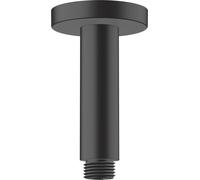Hansgrohe Vernis Blend attacco a soffitto, 100 mm, 27804670, colore: nero opaco