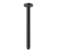 Tubo Doccia Hansgrohe Vernis Blend 300 mm Nero Opaco