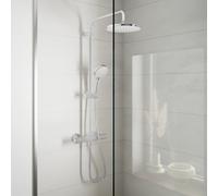 Hansgrohe Vernis Blend - Set doccia Showerpipe 200 con termostato, EcoSmart, cromo 26089000