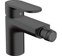 Hansgrohe Vernis Blend 71210670 miscelatore bidet con piletta scarico a tirante, finitura nero opaco