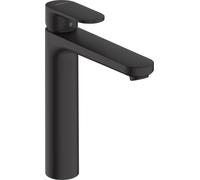 hansgrohe Vernis Blend Mitigeur monocommandé pour lavabo 190 sans vidage, 71582670, 71582670, Colorazione: Nero opaco