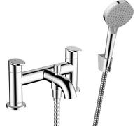 hansgrohe Vernis Blend Rubinetteria 2 fori bordo vasca con deviatore e doccetta Vernis Blend Vario, cromo, 71461000