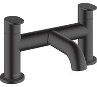 hansgrohe Vernis Blend Rubinetteria 2 Fori Bordo Vasca, Nero Opaco, 71442670