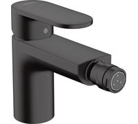 hansgrohe Vernis Blend Mitigeur monocommandé pour bidet, avec vidage à tirette, saillie 127 mm, 71210670, 71210670, Colorazione: Nero opaco