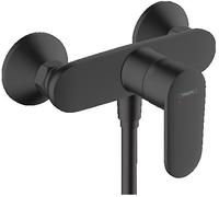 Hansgrohe Vernis Blend 71640670 miscelatore doccia, installazione a parete, nero opaco