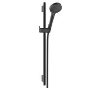 hansgrohe Vernis Blend set doccia con asta saliscendi, 2 tipi di getto, 26423670, Vernis Blend nero opaco [Rubinetteria Bagno > Set Doccia]
