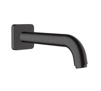 hansgrohe Vernis Shape bocca da bagno, proiezione 204 mm, 71460, Colorazione: Nero opaco - 71460670