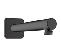 hansgrohe Vernis Shape braccio doccia 24 cm, 26405, Colorazione: Nero opaco - 26405670