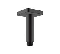 hansgrohe Vernis Shape Raccord de plafond 10 cm, 26406670, 26406670, Colorazione: Nero opaco