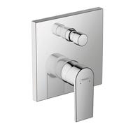 hansgrohe Vernis Shape Miscelatore monocomando vasca ad incasso con valvola antiriflusso (EN1717), cromo, 71469000