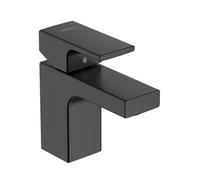 hansgrohe Vernis Shape Mitigeur monocommandé pour lavabo 70 avec vidage à tirette, saillie 89mm, CoolStart, 71593670, 71593670, Colorazione: nero opaco