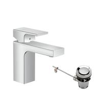 Hansgrohe Rubinetto lavabo Vernis Shape – Monocomando cromo EcoSmart scarico tirante 71568000