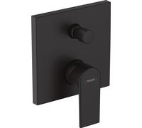 hansgrohe Vernis Shape Mitigeur monocommandé encastré pour baignoire, 71468670, 71468670, Colorazione: Nero opaco