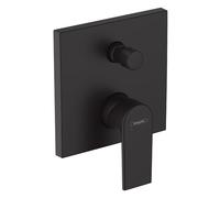 hansgrohe Vernis Shape rubinetto vasca da incasso, miscelatore monocomando, 71468670, Vernis Shape nero opaco [Rubinetteria Bagno > Rubinetteria Vasca]