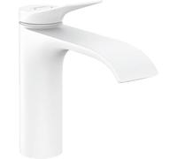 hansgrohe Vivenis Miscelatore monocomando lavabo 110 senza saltarello, bianco opaco, 75022700
