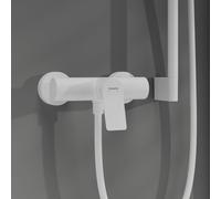 hansgrohe Vivenis miscelatore monocomando, per doccia, 75623700, Vivenis bianco opaco [Rubinetteria Bagno > Rubinetteria Doccia]