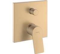 hansgrohe Vivenis, Mitigeur monocommandé encastré pour baignoire avec combiné de sécurité intégré, 75416140, 75416140, Colorazione: Bronzo spazzolato