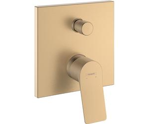 hansgrohe Vivenis, Mitigeur monocommandé encastré pour baignoire avec combiné de sécurité intégré, 75416140, 75416140, Colorazione: Bronzo spazzolato