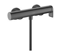 hansgrohe Vivenis rubinetto doccia esterno con miscelatore, 75620340, Vivenis nero cromato spazzolato [Rubinetteria Bagno > Rubinetteria Doccia]