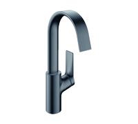 hansgrohe Vivenis, Mitigeur monocommandé pour lavabo 210 avec bec pivotant sans vidage, saillie 139 mm, 75032340, 75032340, Colorazione: Cromo nero spazzolato