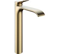 hansgrohe Vivenis, robinetterie de lavabo 250 CoolStart pour lavabos à poser sans vidage à tirette, 75045140, 75045140, Colorazione: Bronzo spazzolato