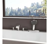 hansgrohe Vivenis rubinetto bordo vasca, miscelatore a due comandi, 75444000, Vivenis cromo [Rubinetteria Bagno > Rubinetteria Vasca]