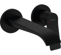 Hansgrohe Vivenis - Miscelatore ad incasso per lavabo, montaggio a 2 fori, EcoSmart, nero opaco 75050670