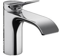 Hansgrohe Vivenis, miscelatore monocomando per lavabo 80 con scarico, sporgenza 133 mm, 75010, Colorazione: cromo - 75010000