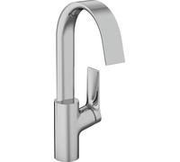 Hansgrohe Vivenis, miscelatore monocomando per lavabo 210 con bocca girevole e scarico, sporgenza 139 mm, 75030, Colorazione: cromo - 75030000