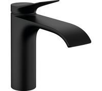 hansgrohe Vivenis, Mitigeur monocommandé pour lavabo 110 sans vidage, saillie 146 mm, 75022670, 75022670, Colorazione: Nero opaco