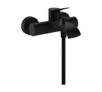 hansgrohe Vivenis - Rubinetto per vasca da bagno esterno per 2 utenze, Miscelatore monocomando per vasca, nero opaco, 75423670