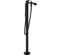 hansgrohe Vivenis Miscelatore monocomando vasca a pavimento, nero opaco, 75445670