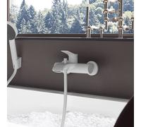 hansgrohe Vivenis rubinetto vasca esterno, miscelatore monocomando, 75423700, Vivenis bianco opaco [Rubinetteria Bagno > Rubinetteria Vasca]